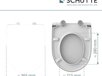 Schütte toiletbril met softclose-mechanisme - afbeelding 3 van  3