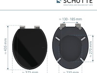 Schütte toiletbril met softclose-mechanisme - afbeelding 4 van  4