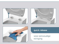 Schütte wc-bril anthraciet met automatische sluiting - afbeelding 5 van  5