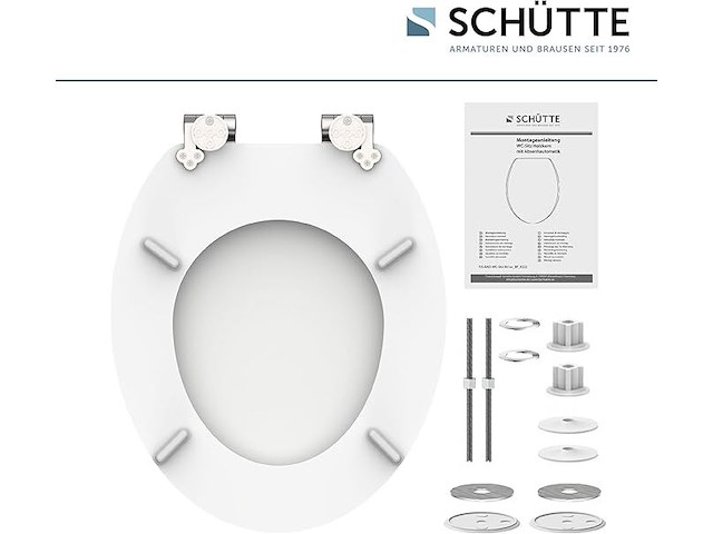 Schütte wc-bril met softclose-mechanisme - afbeelding 2 van  4