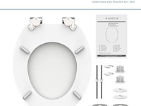 Schütte wc-bril met softclose-mechanisme - afbeelding 2 van  4