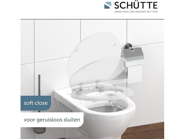Schütte wc-bril met softclose-mechanisme - afbeelding 4 van  4