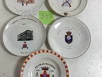 Schuttersbord 5 items - afbeelding 1 van  1