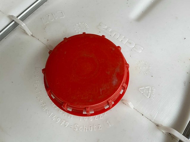 Schutz 1000l ibc container - afbeelding 2 van  3