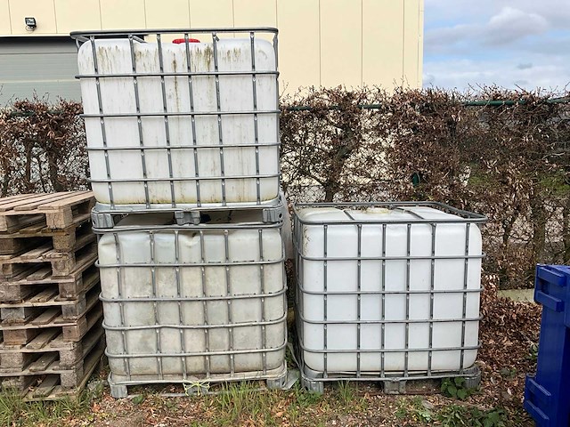 Schütz ibc container (3x) - afbeelding 1 van  4