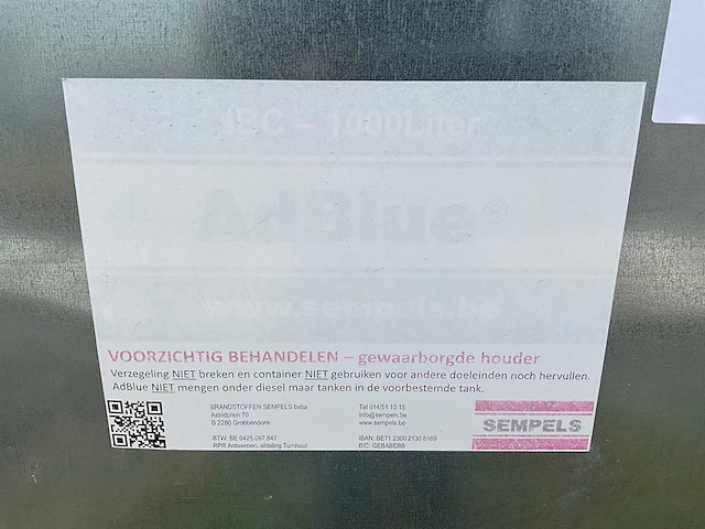 Schütz ibc ecobulk container - afbeelding 6 van  6