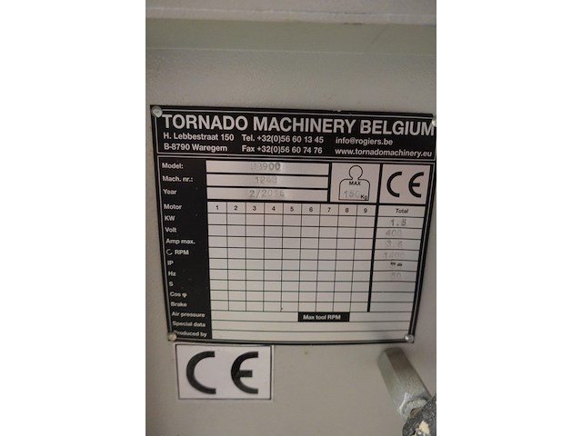 Schuurband tornado machinery - afbeelding 6 van  7