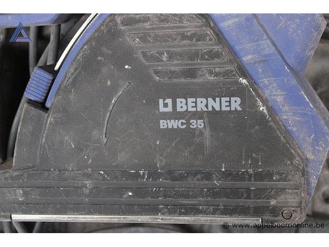 Schuurmachine - berner bwc 35 toebehoren - koffer - afbeelding 2 van  2