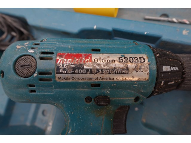 Schuurmachine + accu vijsmachine makita - afbeelding 7 van  7