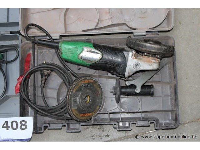 Schuurmachine bosch pda 10-92 en haakse slijptol hitachi, werking niet gekend - afbeelding 3 van  3