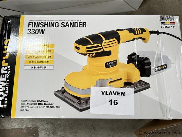 Schuurmachine, fabr. power plus - afbeelding 1 van  1