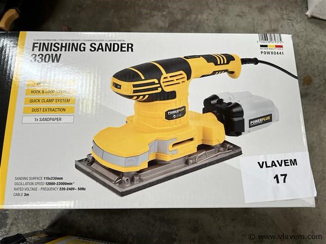Schuurmachine, fabr. power plus - afbeelding 1 van  1