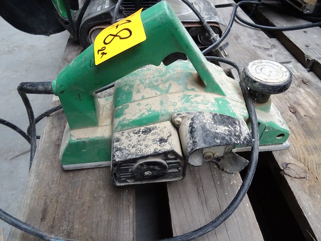 Schuurmachine hikoki + schaafmachine hitachi - afbeelding 3 van  4