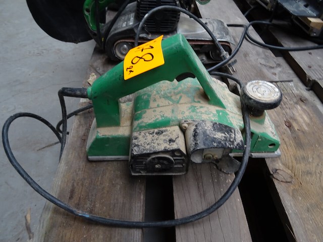 Schuurmachine hikoki + schaafmachine hitachi - afbeelding 4 van  4