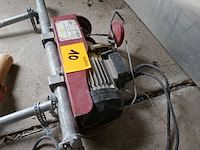 Schuurmachine + hydrofoorpomp + takel - afbeelding 6 van  6
