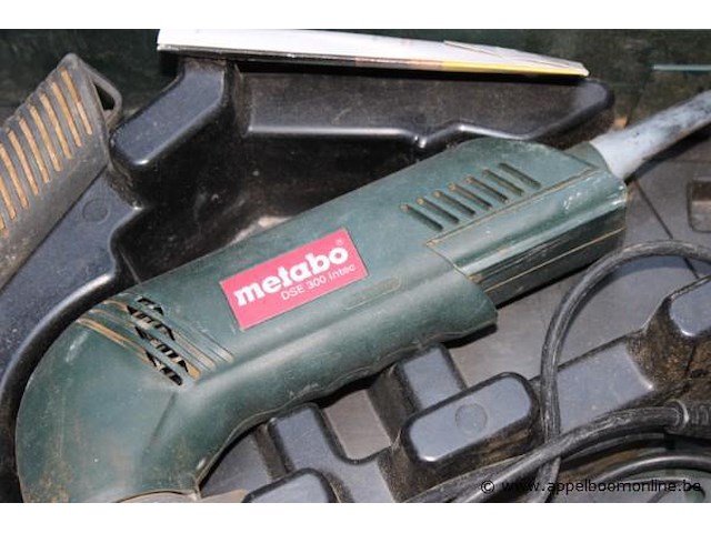 Schuurmachine metabo dse 300 intec, werking niet gekend - afbeelding 2 van  2
