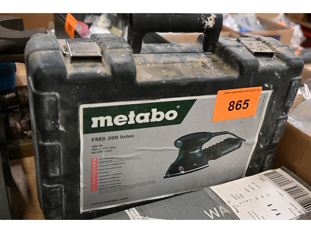 Schuurmachine metabo - afbeelding 1 van  1