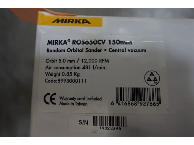Schuurmachine mirka - afbeelding 4 van  4