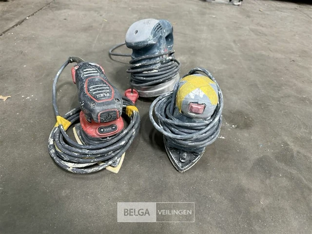 Schuurmachines (3x) - afbeelding 1 van  9