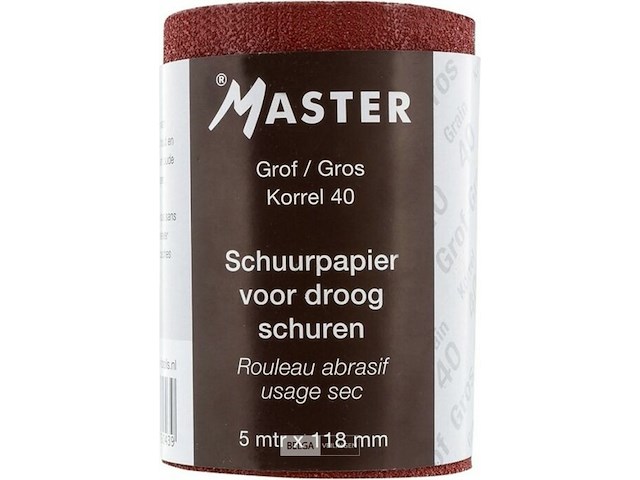 Schuurpapier rol - afbeelding 1 van  2