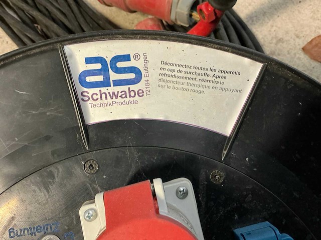 Schwabe verrijdbare mammoet kabelhaspel - afbeelding 6 van  6