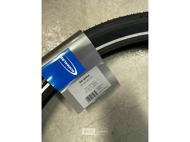 Schwalbe big apple hs430 band 28x2.35 zwart - afbeelding 1 van  1