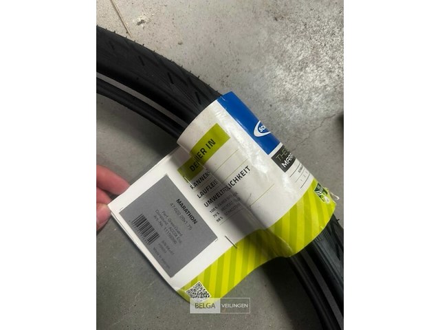 Schwalbe green marathon hs620 band 28x1.75 zwart - afbeelding 1 van  1