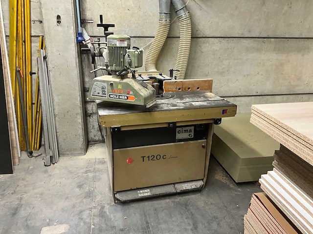 Scm t120c freesmachine hout - afbeelding 1 van  5