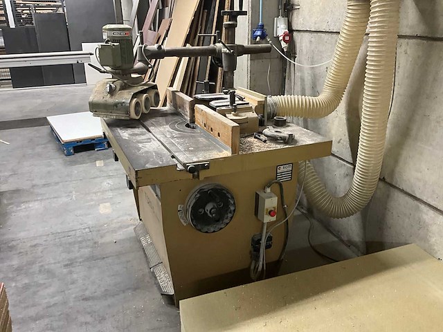Scm t120c freesmachine hout - afbeelding 3 van  5