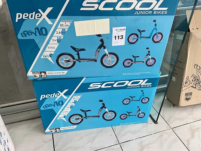Scool fasv10 kinder loopfiets (2x) - afbeelding 3 van  3