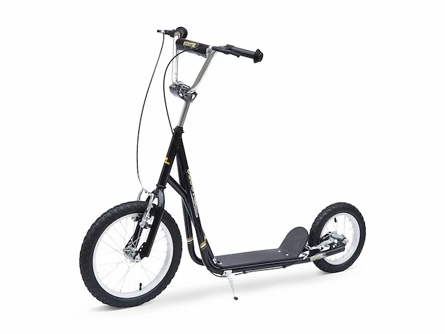Scooter scooter fiets kind vanaf 5 jaar all terrain grote opblaasbare banden - afbeelding 2 van  4