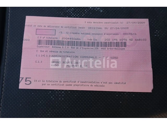 Scooter yamaha yp125e (2009-3,610 km)(vin:vtlse068000011453) - afbeelding 24 van  40