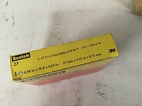 Scotch vulkaniserende tape 25 mm, lengte 9,15 m (24x) - afbeelding 6 van  6