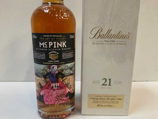 Scotch whisky (2x) - afbeelding 2 van  2