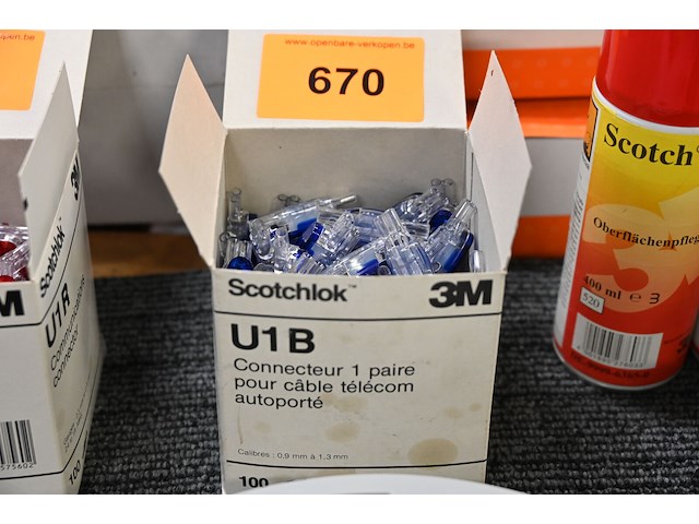 Scotchlok u1b connectors - afbeelding 1 van  2