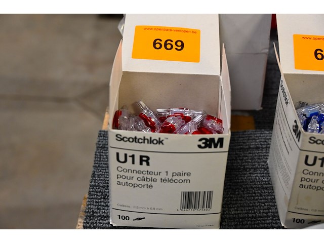 Scotchlok u1r connectors - afbeelding 1 van  2