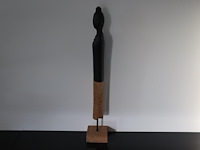Sculptuur buddha mangohout - afbeelding 2 van  6