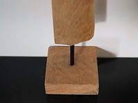Sculptuur buddha mangohout - afbeelding 6 van  6
