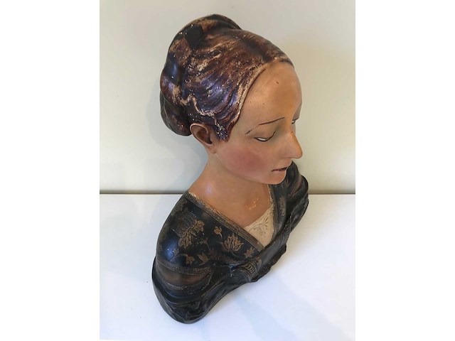Sculptuur italiaans renaissance buste - afbeelding 7 van  17