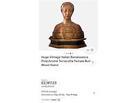 Sculptuur italiaans renaissance buste - afbeelding 12 van  17