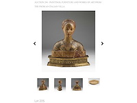 Sculptuur italiaans renaissance buste - afbeelding 14 van  17