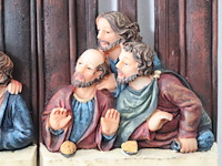 Sculptuur laatste avondmaal - afbeelding 5 van  8