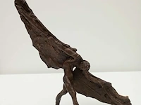 Sculptuur, willy peeters, walking icarus