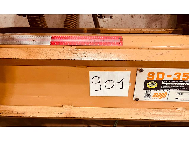 Sd350 dubbele afkortzaagmachine - afbeelding 2 van  5