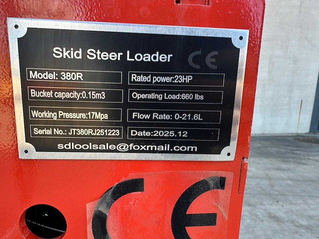 Sdlool - 2025 - 380r - rupsschranklader - afbeelding 31 van  36