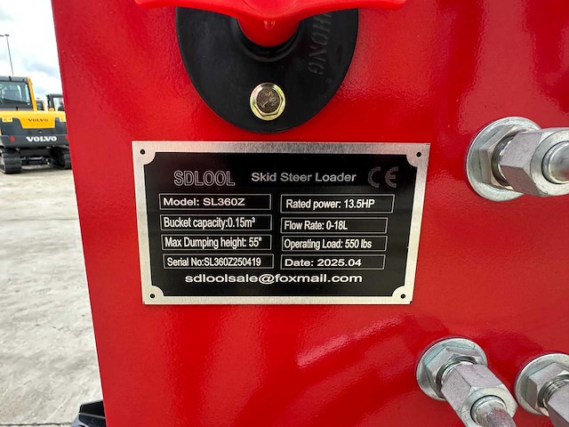 Sdlool - 2025 - sl360z - rupslader - afbeelding 15 van  22