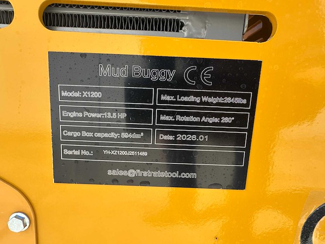 Sdlool - 2026 - sl1200 - mini-rupsdumper - afbeelding 20 van  27