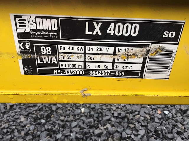 Sdmo lx4000 noodgeneratorset - afbeelding 5 van  6
