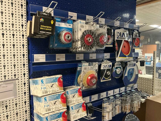 Sds plus, fecin, diax boren, beitels, diamant schijven, boren en schuurmiddelen gereedschapsset - afbeelding 1 van  5