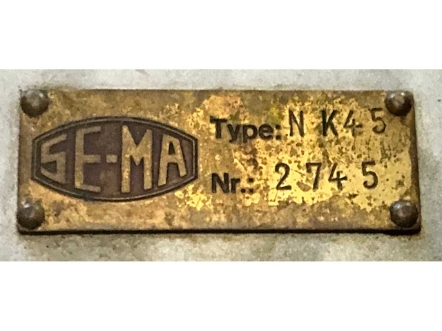 Se-ma nk45 - vleescutter / bowl cutter - afbeelding 3 van  3